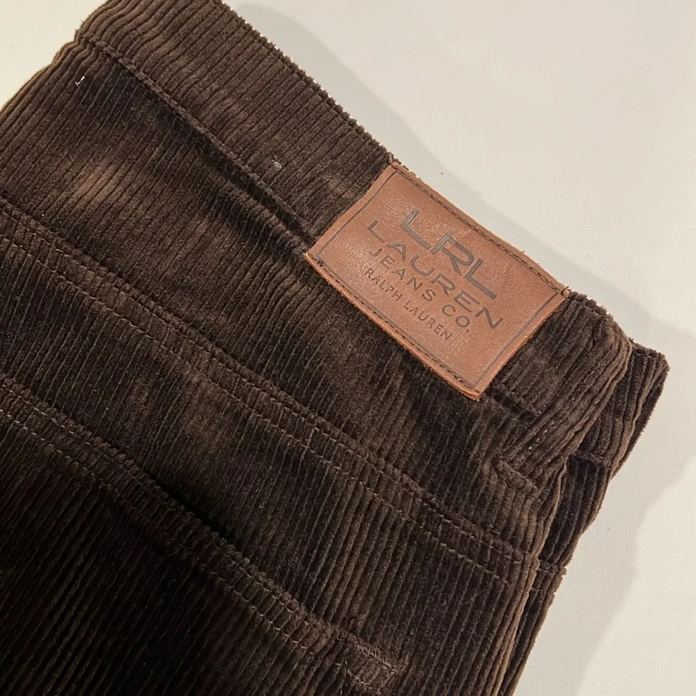 Lauren Jeans - Ralph Lauren corderoy jeans, 12, brown - Picture 3 of 7